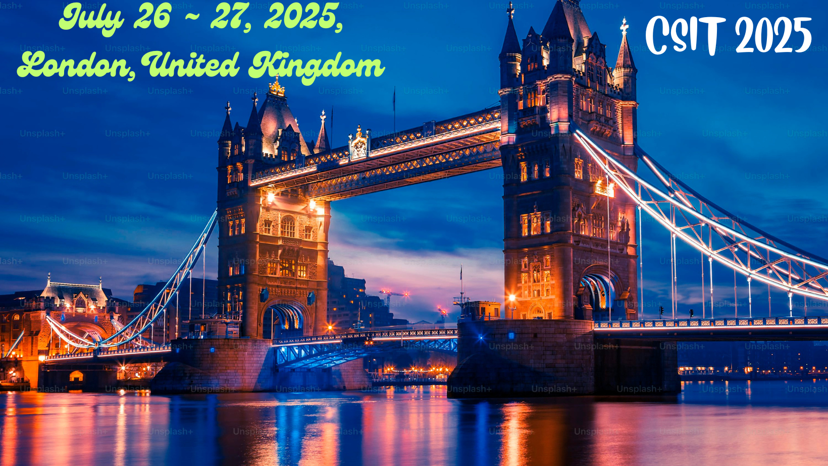 12th International Conference on Computer Science and Information Technology (CSIT 2025)


